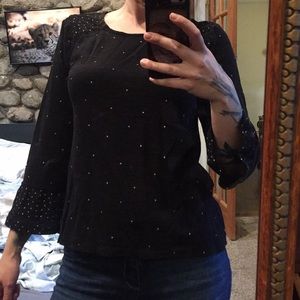 Polka dot blouse Lucky Brand